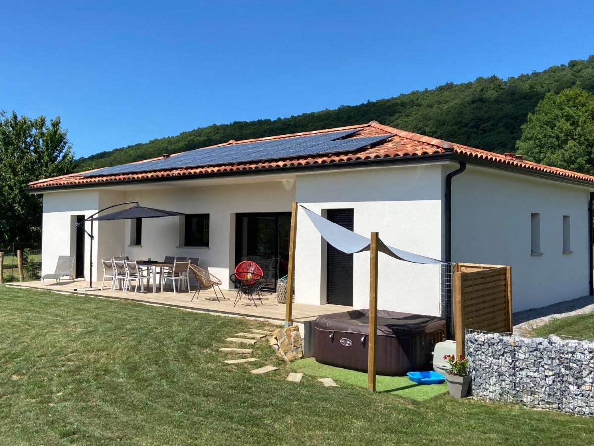 Villa Jacuzzi, Terrain De Petanque Et Aire De Jeux Vue Sur Les Pyrenees Seilhan Екстер'єр фото