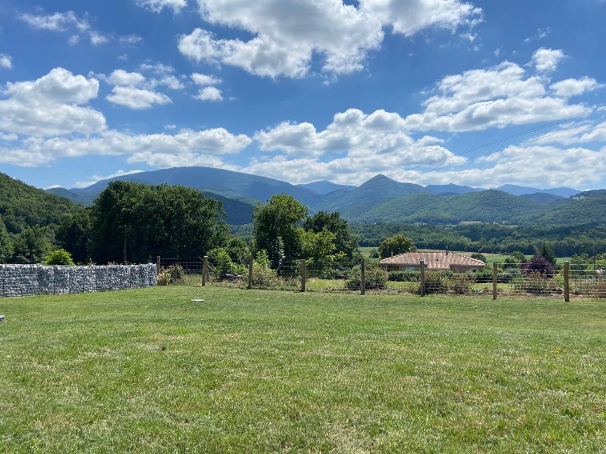 Villa Jacuzzi, Terrain De Petanque Et Aire De Jeux Vue Sur Les Pyrenees Seilhan Екстер'єр фото